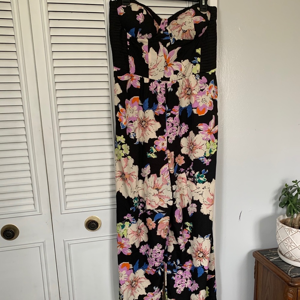 Strapless jumpsuit